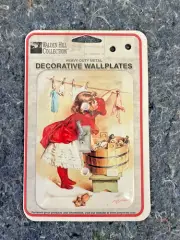 Walden Hill Collection Maud Humphrey Toddler Laundry & Clothes Line Switch Plate