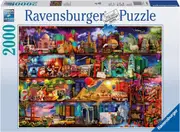 2000pc Ravensburger World Of Books Aimee Stewart Family Family Jigsaw Puzzle Set