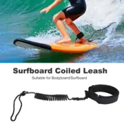 Stand Up Paddle Board Coiled Spring Leg Foot Rope Surfing Leash for Surfboard