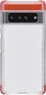 [Ghostek] Covert Pixel 6 Pro Case Clear with Ultra Thin Design and Non-Slip Grip Supports Wireless Charging Shock Protective Phone Cover Designed for 2021 Google Pixel 6 Pro 5G (6.71) (Cloudy Clear)