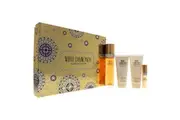 White Diamonds by Elizabeth Taylor for Women - 4 Pc Gift Set 3.3oz EDT Spray, 3.3oz Gentle Moisturizing Body Wash, 3.3oz Perfumed Body Lotion, 10ml EDT Spray