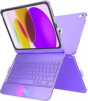TQQ Touchpad Keyboard Case for iPad (Red)