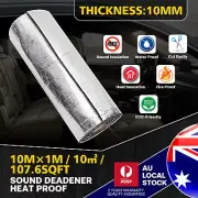 Auto Car Sound Deadener 10m 50% THICKER Sound Proofing Noise Proofing Foam New (for: Toyota)