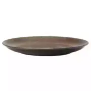 Oneida L6753059123 Rustic Chestnut 7" Two-Tone Porcelain Plate - 3 Doz