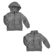 URBAN REPUBLIC BOYS WINTER REMOVABLE HOOD JACKET(STORM GREY, MEDIUM 10/12) NWT