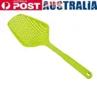 Plastic No-stick Water Ice Shovel Filter Long Strainer Colander (Green)