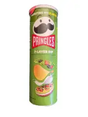NEW RELEASE PRINGLES 7-LAYER DIP FLAVOR POTATO CRISPS CHIPS 5.5 OZ (158g) CAN