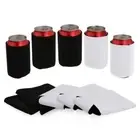 10Pcs Soft Beer Coolers Sleeves Insulated Drink Caddies Holder Hot Cold Drink