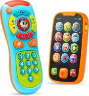 JOYIN My Learning Remote and Smartphone Bundle with Music, Fun Toys for Baby