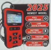 V300 OBD-2 OBD2 Scanner Code Reader Car Diagnostic Scan Tool W Manual