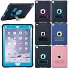 For iPad 234 5 Mini 123 4 Air 2 Pro 9.7'' Kids Full Body Tough Case Stand Cover