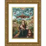 Juan De Borgoña 18X24 Gold Ornate Framed and Double Matted Museum Art Print Titl
