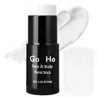 Go Ho Cream-Blendable Clown White Face Paint Stick Full-coverage