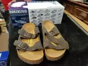 BIRKENSTOCK Arizona Mocha Unisex Sandals New in Box Regular L5 M3 EU36