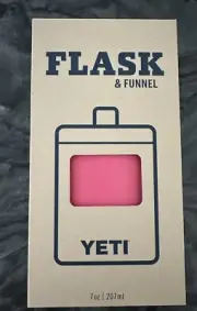Yeti Flask Tropical Pink Limited Edition 7 Oz With Funnel