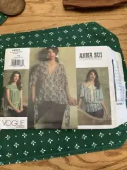 vogue patterns Anna Sui 2947 Blouses Uncut