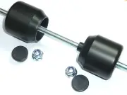 TRIUMPH STREET CUP 2017-2020 REAR AXLE CRASH MUSHROOMS SLIDERS PUCKS PADS