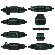 Electrician Tool Waist Bag Storage Bag 600D Oxford Cloth Hardware Drill Tool Bag