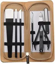 Professional Pedicure Nail Clippers Kit 7pcs Foot Nail Care Kit Nail Clippers Manicure Pedicure Kit Stainless Steel Pedicure Tweezers Travel Kits k