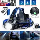 Most Powerful 9900000LM LED Rechargeable Tactical Head Torch Light Zoom Headlamp