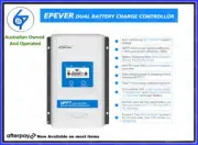Epever Duoracer 10-30A MPPT Dual Battery Solar Controller Regulator Lifepo SLA