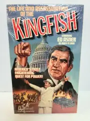 The Life And Assassination Of The Kingfish | Betamax | Ed Asner | Factory Sealed