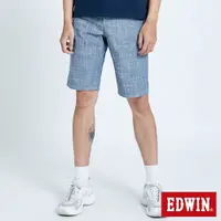 在飛比找樂天市場購物網優惠-EDWIN 503 BASIC 基本五袋式 牛仔短褲-男款 