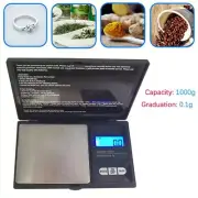 Digital Scale 1000g x 0.1g Jewelry Pocket Gram Gold Silver Coin Precise NEW AAA