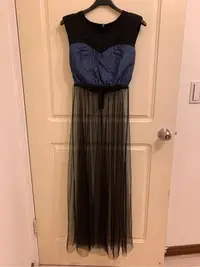 在飛比找Yahoo!奇摩拍賣優惠-全新韓貨異素材性感透明網紗造型連身裙