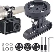Generisch Computer Holder, Adjustable Computer Mounting, Metal Cycling Computer Holder for Handlebars, Riding Accessories, Sports Camera Rack for Daily Life, Commuting