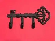 New Metal Decorative Wall Mounted Skeleton Key Holder Vintage Inspired Cast Iron