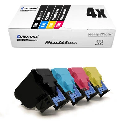 4x Eurotone Eco Toner Alternative for Epson Workforce AL-C-300-DTN AL-C-300-N