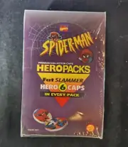 Spider-Man Hero Packs - Collector Caps / Pogs - Sealed Box - ToyBiz