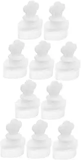 Beavorty Replacement Stopper for Hot Water Bags Leakproof Sack Cap Pp/pvc 10 Pack