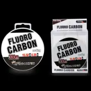 Transparent Fluorocarbon Fishing Line Unmatched Strength Unseen by Fish