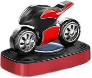 Solar Car Air Freshener - Motorcycle Scented Ornaments - Solar Powered Rotating Deodorizer Freshener Odor Control Device for Vehicles Living Spaces
