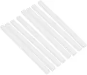 Garneck 8pcs Mahjong Holder Set U-Shaped Card Slots Mini Storage Rack for Mahjong Games Easy to Organize Prevent Falling