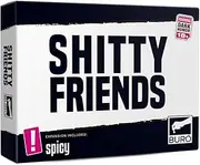 Shitty Friends: The Ultimate Dark Humor Party Card Game – Ideal for Family Games Night, Adult Fun, and Ice-Breaking at Gatherings