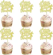 24 Pack Happy Easter Cupcake Toppers a Little Bunny is On The Way Party Decorations Boy Girl Cake Picks Baby Shower One Easter Cake Food Decor Appetizers Toothpicks Birthday Party Supplies way