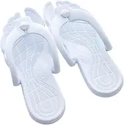 Mikinona Men's Flip-flops Portable Folding Slippers Non-skid Comfortable Summer Slippers Fashion Footwear for Home