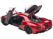 2017 Ford GT Liquid Red 1/18 Model by Autoart