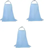 OATIPHO Breathable Lactation Clothing When Going Out Feeding Supplies Lactation Membrane Shell Water Purifier Shelf Doll House The Wire Water Filter Accessories Food Bonnet Sky-blue Cotton