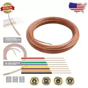 Sunlight-Resistant 100 FT Thermostat Wire, 18/8 CMR Rated for Multiple Uses
