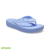 在飛比找蝦皮商城優惠-Crocs 卡駱馳 (女鞋) 經典厚底女士人字拖-20771