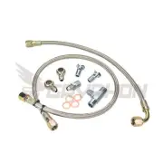 Braided Turbo Water Line Kit for Nissan Patrol TD42 GQ Y60 4.2 TD05H 16G 18G 20G (for: Nissan)