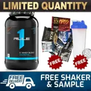 RULE1 R1 PROTEIN WHEY 100% BLEND 2LB || ON WPI WPC LEAN BCAAS 2LBS !