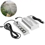 VEVOR Mist Maker 10 Head Ultrasonic Mist Fogger with Waterproof Power Supply Ultrasonic Fogger Humidifier Stainless Steel Pond Mister Fogger 5kg/h Ult