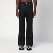 [Rick Owens] Headon black pants in linen twill 33 Black