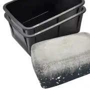 Versatile Silicone Ice Block Mold - 5-Inch Tall Ice for Cold Plunges & Camping
