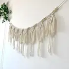 Macrame Wall Hanging Tapestry Boho Wall Decor for Apartment Bedroom Backdrop